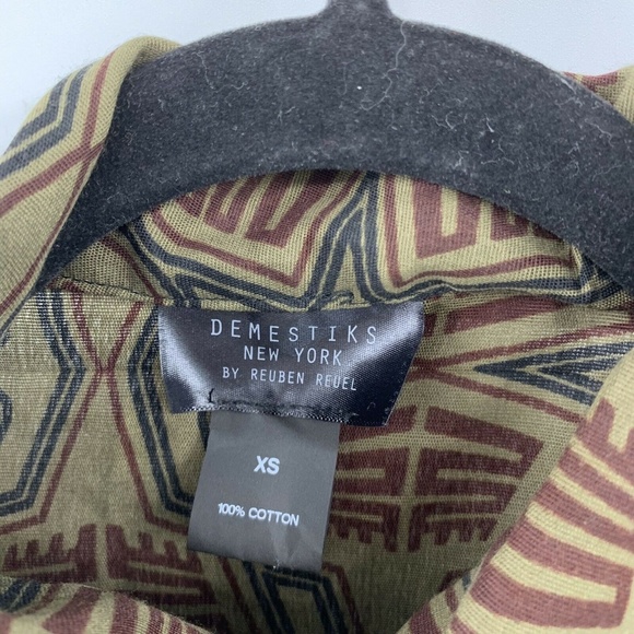 Demestiks by Reuben Reuel Womens Top Peplum Style - Picture 4 of 8